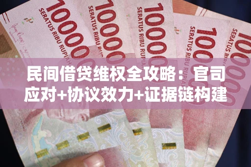 济南民间借贷维权全攻略：官司应对+协议效力+证据链构建指南