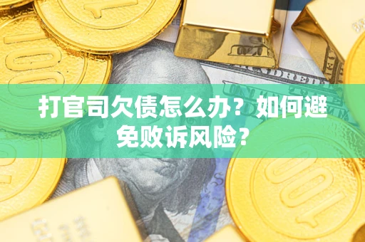 济南打官司欠债怎么办？如何避免败诉风险？