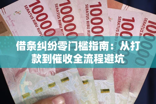 济南借条纠纷零门槛指南：从打款到催收全流程避坑